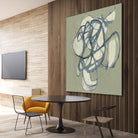 Interweb I by Jennifer Goldberger on GIANT ART - green abstract abstract