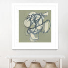 Interweb I by Jennifer Goldberger on GIANT ART - green abstract abstract