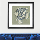 Interweb I by Jennifer Goldberger on GIANT ART - green abstract abstract