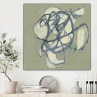 Interweb I by Jennifer Goldberger on GIANT ART - green abstract abstract