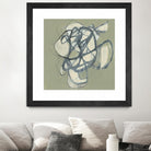 Interweb I by Jennifer Goldberger on GIANT ART - green abstract abstract