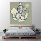 Interweb II by Jennifer Goldberger on GIANT ART - beige abstract abstract