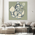 Interweb II by Jennifer Goldberger on GIANT ART - beige abstract abstract