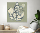 Interweb II by Jennifer Goldberger on GIANT ART - beige abstract abstract