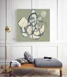 Interweb II by Jennifer Goldberger on GIANT ART - beige abstract abstract
