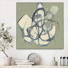 Interweb II by Jennifer Goldberger on GIANT ART - beige abstract abstract