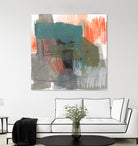 Central Fuse I by Jennifer Goldberger on GIANT ART - orange abstract abstract