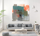 Central Fuse I by Jennifer Goldberger on GIANT ART - orange abstract abstract