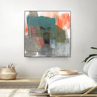 Central Fuse I by Jennifer Goldberger on GIANT ART - orange abstract abstract