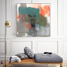 Central Fuse I by Jennifer Goldberger on GIANT ART - orange abstract abstract