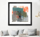 Central Fuse I by Jennifer Goldberger on GIANT ART - orange abstract abstract