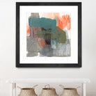 Central Fuse I by Jennifer Goldberger on GIANT ART - orange abstract abstract