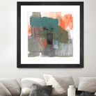 Central Fuse I by Jennifer Goldberger on GIANT ART - orange abstract abstract