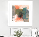 Central Fuse II by Jennifer Goldberger on GIANT ART - orange abstract abstract