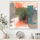Central Fuse II by Jennifer Goldberger on GIANT ART - orange abstract abstract