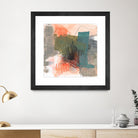 Central Fuse II by Jennifer Goldberger on GIANT ART - orange abstract abstract