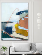 Tidal Patchwork II by Victoria Barnes on GIANT ART - orange abstract abstract