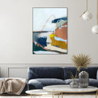 Tidal Patchwork II by Victoria Barnes on GIANT ART - orange abstract abstract