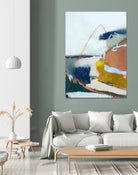 Tidal Patchwork II by Victoria Barnes on GIANT ART - orange abstract abstract