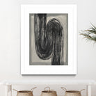 Grey Linear Path II by Jennifer Goldberger on GIANT ART - beige abstract abstract