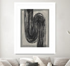 Grey Linear Path II by Jennifer Goldberger on GIANT ART - beige abstract abstract
