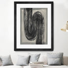 Grey Linear Path II by Jennifer Goldberger on GIANT ART - beige abstract abstract