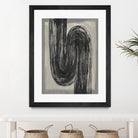 Grey Linear Path II by Jennifer Goldberger on GIANT ART - beige abstract abstract