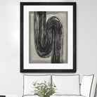 Grey Linear Path II by Jennifer Goldberger on GIANT ART - beige abstract abstract