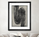 Grey Linear Path II by Jennifer Goldberger on GIANT ART - beige abstract abstract