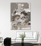 Math Problem I by Christina Long on GIANT ART - beige abstract abstract