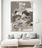 Math Problem I by Christina Long on GIANT ART - beige abstract abstract