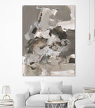 Math Problem I by Christina Long on GIANT ART - beige abstract abstract