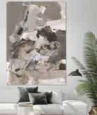 Math Problem I by Christina Long on GIANT ART - beige abstract abstract