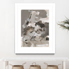 Math Problem I by Christina Long on GIANT ART - beige abstract abstract