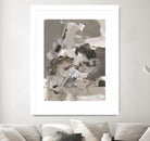 Math Problem I by Christina Long on GIANT ART - beige abstract abstract