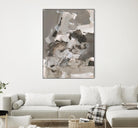 Math Problem I by Christina Long on GIANT ART - beige abstract abstract