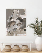 Math Problem I by Christina Long on GIANT ART - beige abstract abstract