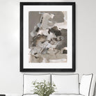 Math Problem I by Christina Long on GIANT ART - beige abstract abstract