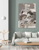 Math Problem I by Christina Long on GIANT ART - beige abstract abstract