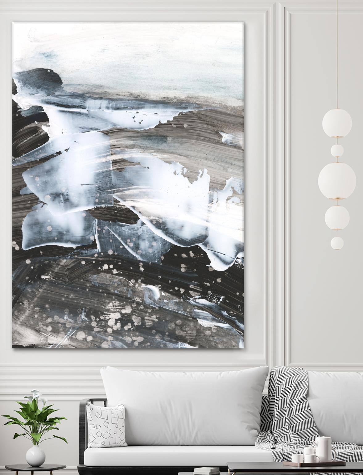 Blizzard Conditions II by Ethan Harper on GIANT ART - white abstract abstract