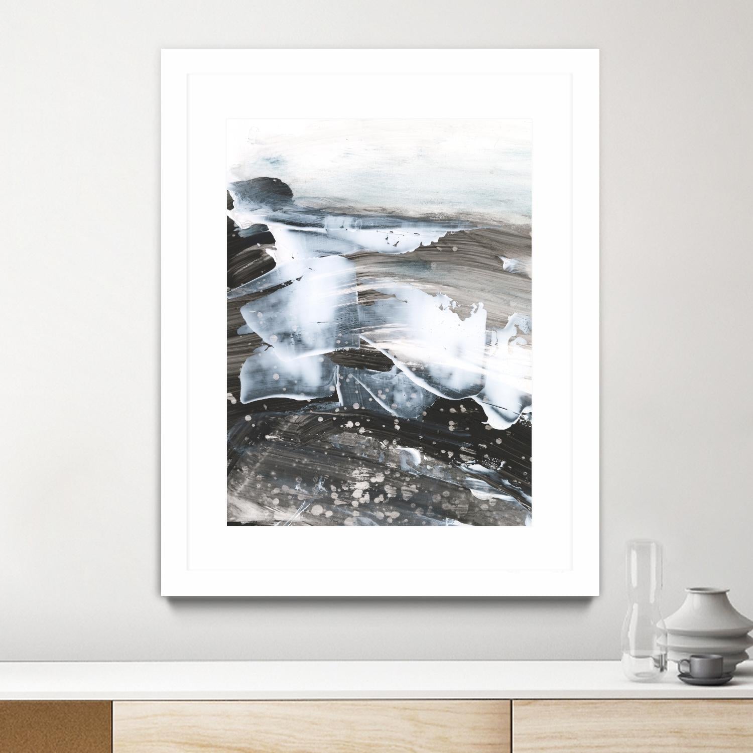 Blizzard Conditions II by Ethan Harper on GIANT ART - white abstract abstract