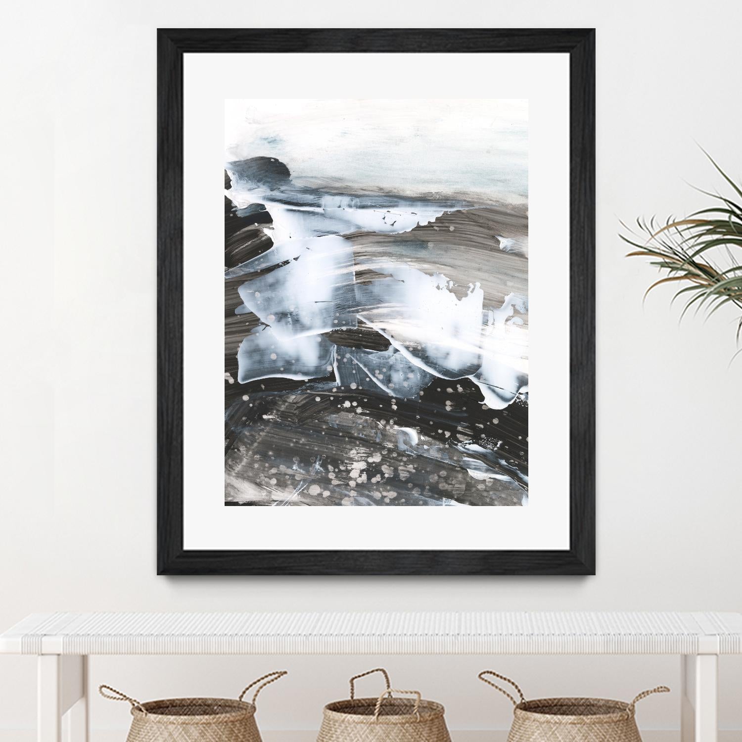 Blizzard Conditions II by Ethan Harper on GIANT ART - white abstract abstract