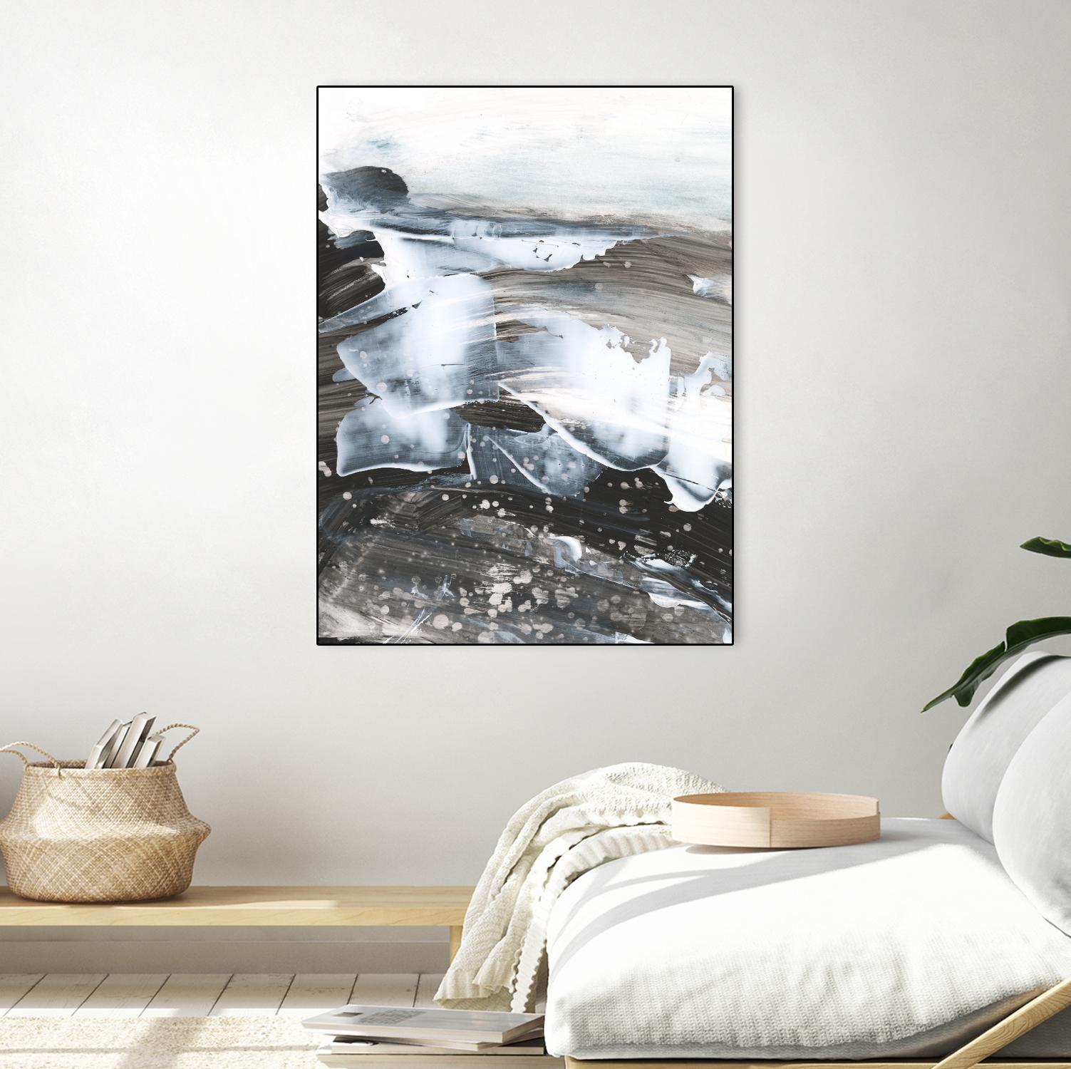 Blizzard Conditions II by Ethan Harper on GIANT ART - white abstract abstract