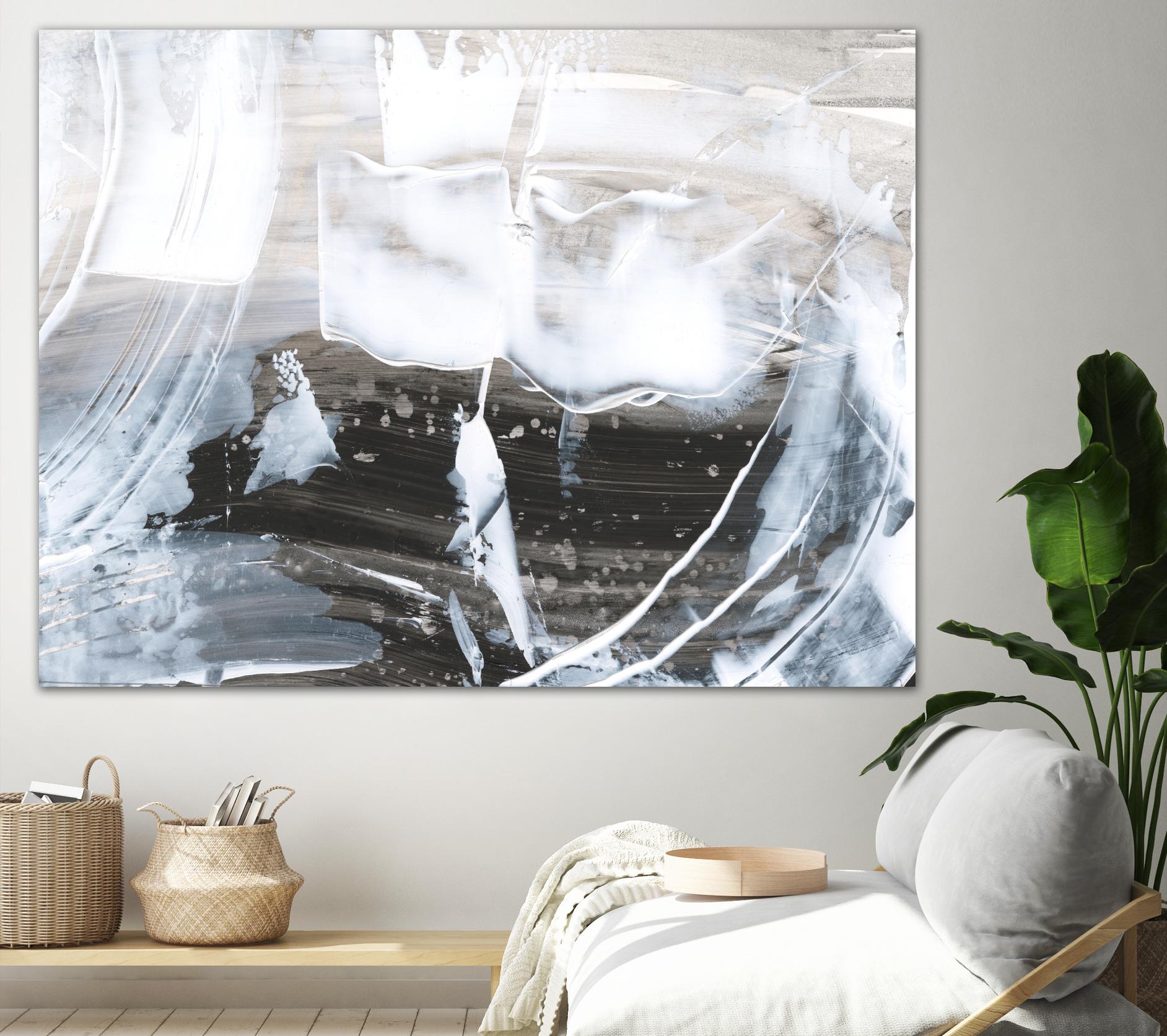 Blizzard Conditions IV by Ethan Harper on GIANT ART - white abstract abstract