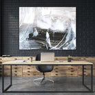 Blizzard Conditions IV by Ethan Harper on GIANT ART - white abstract abstract