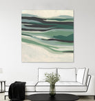 Green Mesa I by June Vess on GIANT ART - beige abstract abstract