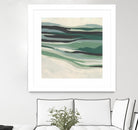 Green Mesa I by June Vess on GIANT ART - beige abstract abstract