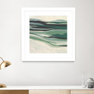 Green Mesa I by June Vess on GIANT ART - beige abstract abstract