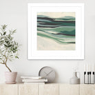 Green Mesa I by June Vess on GIANT ART - beige abstract abstract