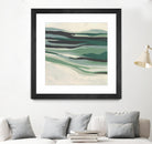 Green Mesa I by June Vess on GIANT ART - beige abstract abstract